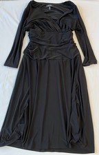 Nine West Black Fit & Flare Dress Size 8