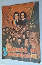 Science and Technology STIINTA si TEHNICA -magazine Romania March 1987 CEAUSESCU