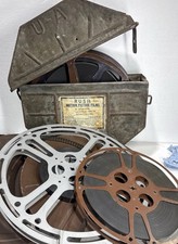 Vintage United Artists film transport Reel case  Films 20th Century
