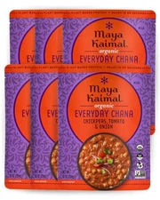 Maya Kaimal Everyday Chana Masala Ready to Eat Indian Chickpeas Pack of 6