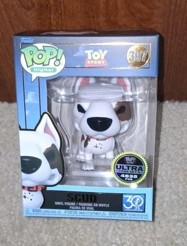 Funko Pop! Toy Story Scud #397 (Ultra) LE 4835 Pieces with Protector
