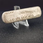 Vintage State of Maine Mine (SMM) Tombstone, AZ  10 oz Poured Silver Ingot Bar