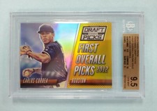 2014 Prizm Perennial Draft Carlos Correa Gold First Picks #4 Card /10 BGS 9.5