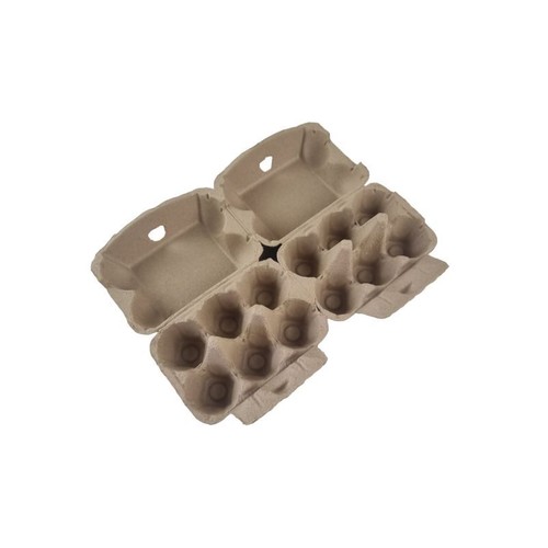 25 X Egg Cartons For 12 Eggs Full Dozen New Carton Twin Six Pack Brown - Picture 6 of 6