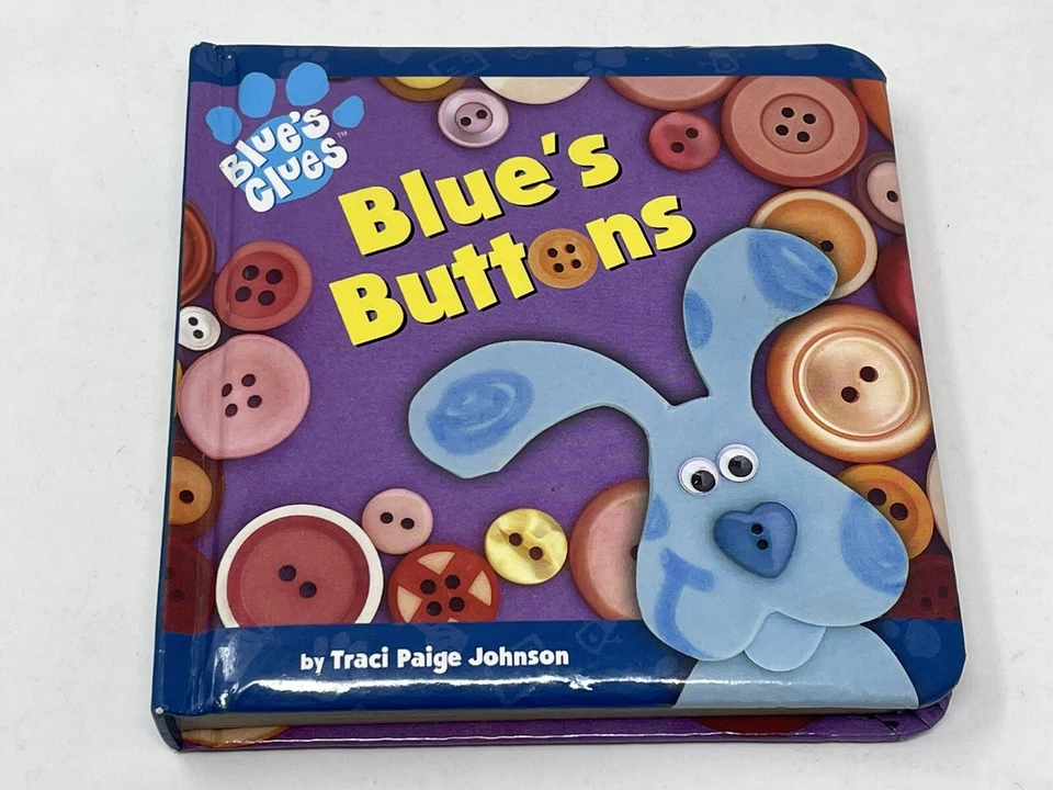 Blue's Clues Buttons Small Board Book By Traci Paige Johnson Nick Jr Foto 4 de 4