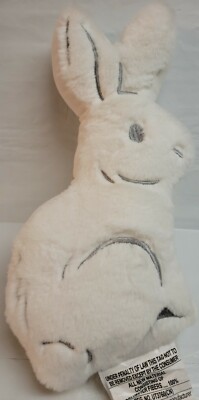 2022 Spritz 16  Easter Bunny Shaped Throw Toss Pillow Rabbit Decoration - New