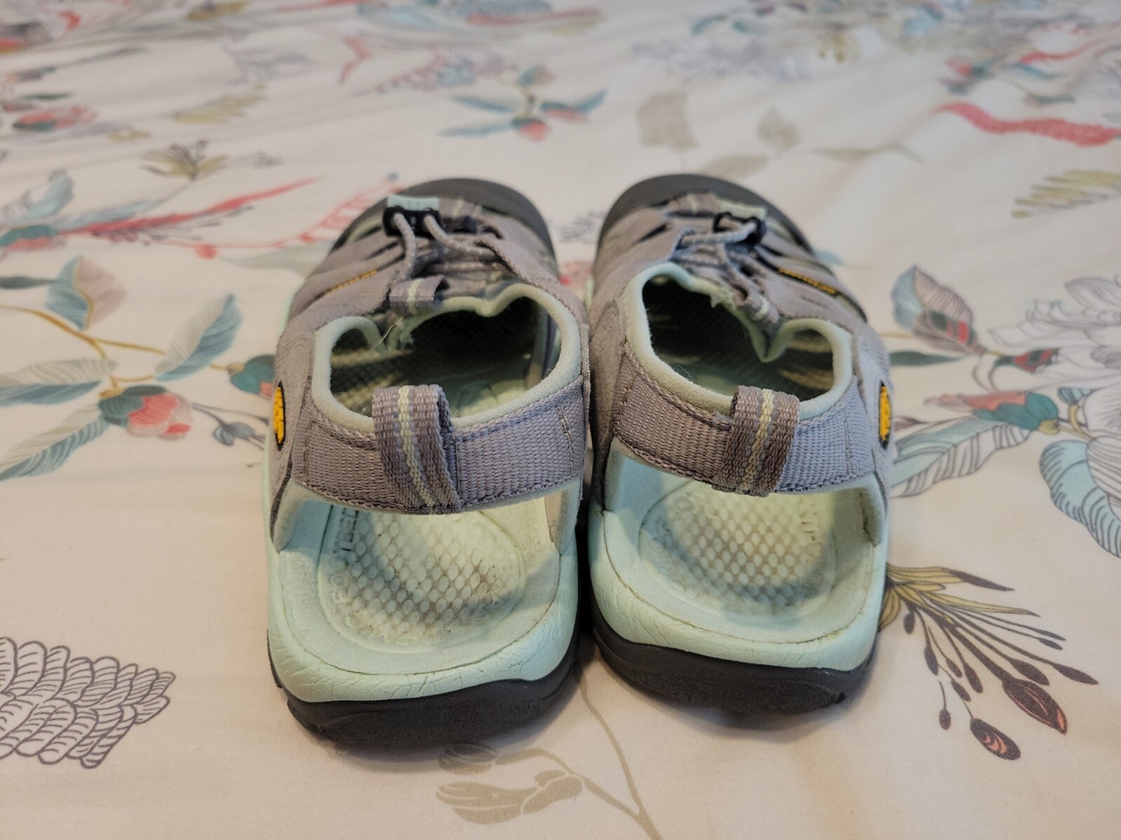 Sandali sportivi da trekking all'aperto impermeabili Keen Newport H2 da donna taglia 9 5 grigi