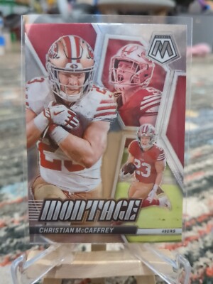 Christian McCaffrey Montage - 2024 Panini Mosaic - 49ers #M-21 | eBay