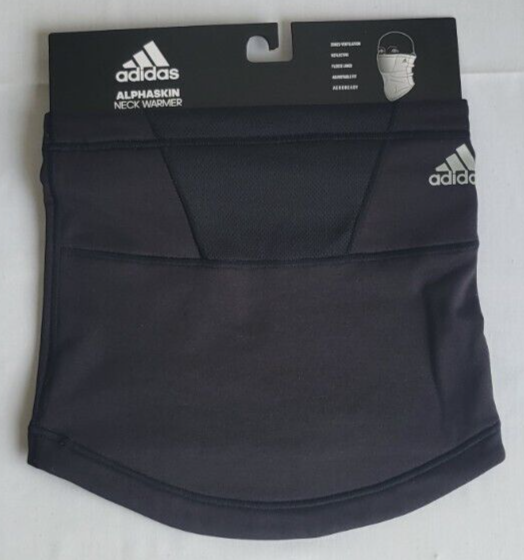 Unisex One Size Black Adidas Aeroready Alphaskin Neck Warmer