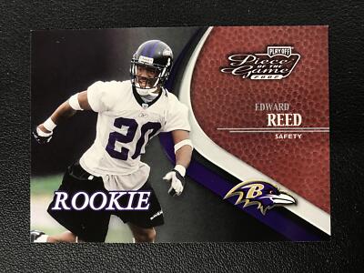 2002 Playoff Piece of the Game #99 Ed Reed Rookie /500 Baltimore Ravens ...