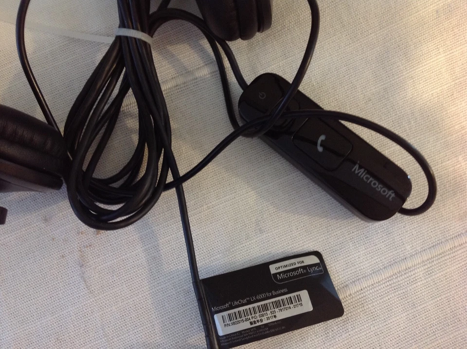 Microsoft-Headset-Mic-1476-USB-For-Zoom-Skype  - Image 2 of 4