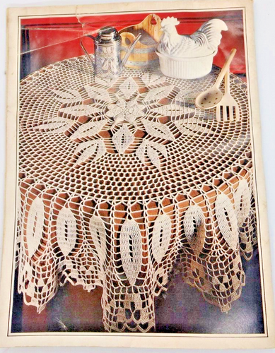 Vintage Magic Crochet Magazine August 1996 #103 Art-Deco Project Patterns - Picture 3 of 5