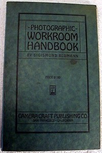 Photographic Workroom Handbook | 1927 | original 1st Edition | Fairly rare | $54