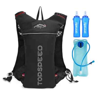 Outdoor Trail Running 5L Ultralight Backpack Hydration Jogging Vest Breathable