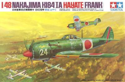 NAKAJIMA Ki-84-IA HAYATE / FRANK (JAPANESE AF MARKINGS) #61013 1/48 TAMIYA