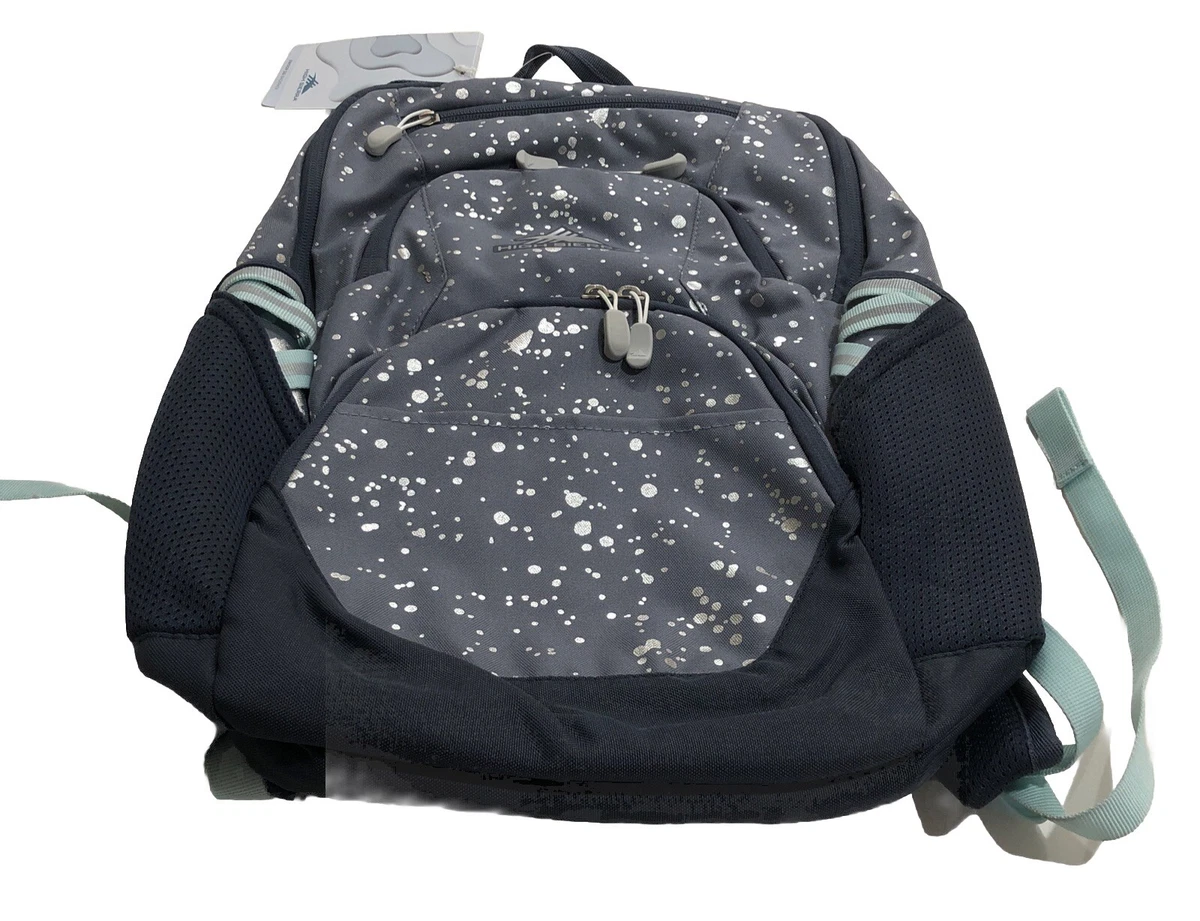Backpack High Sierra Swoop SG Gray Silver Splatter Hiking Travel Bag Dual Zip High Sierra Swoop SG Laptop Backpack - Silver Heather  main image 3