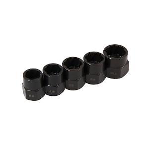 5-teiliges Muttern- und Schraubenentferner-Set - 3/8 Zoll Antriebsgrößen: 14, 15, 16, 17 & 19 mm (CT0916)