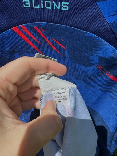 England 2022/2023 Pre-Match Fußball Trikot Soccer Shirt Nike DM9547-492 Größe M - Bild 10 von 13