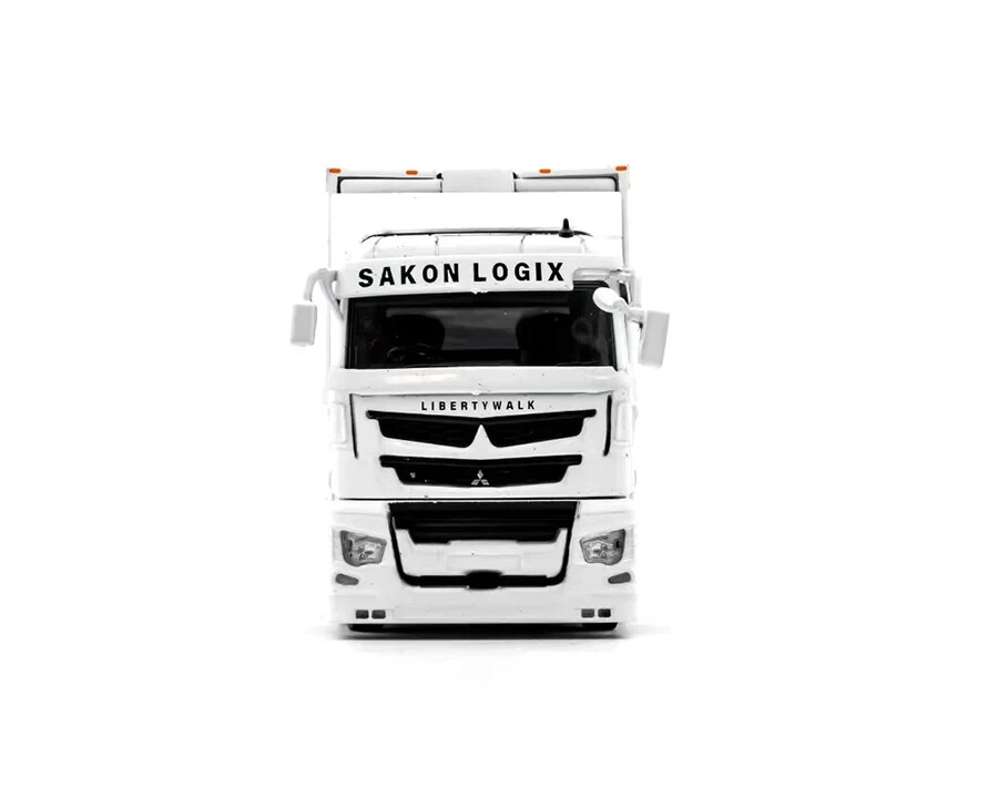 GCD 1:64 LB-Trucks Mitsubishi Fuso Super Great Transporter Athlete