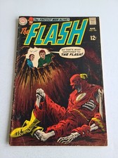 Flash #186 , DC 1969 Comic Book, VG+ 4.5