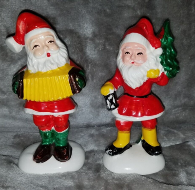 Vintage Set of 2 Santa's (Japan) | eBay