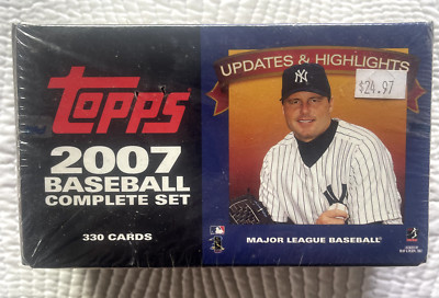2007 Topps Updates and Highlights Complete Set SEALED Box