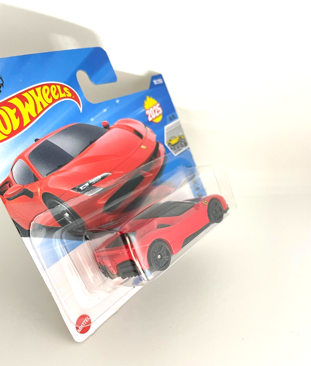 Hot Wheels 2025 Case-J FERRARI SF90 STRADALE SHORT CARD with