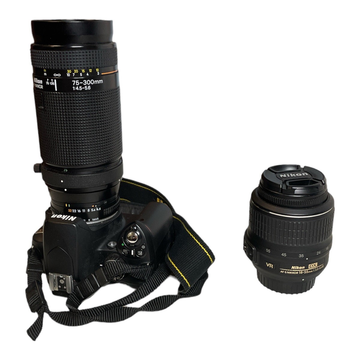 NIKON D60 バッテリー とケース付き