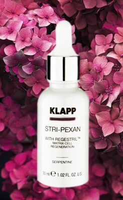 KLAPP STRI PEXAN with REGESTRIL MATRIX CELL REGENERATION SERPENTINE SERUM 30ml