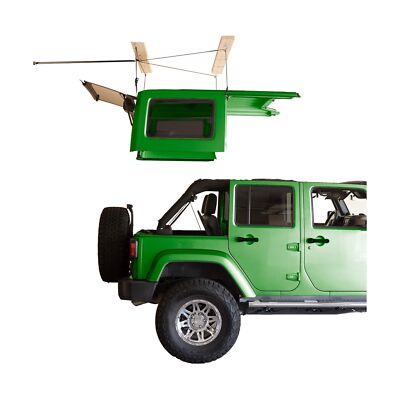 HARKEN - Hardtop Overhead Garage Storage Hoist for Jeep Wrangler and Ford Bro...
