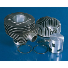 KIT CILINDRO POLINI 177cc VESPA 125 PX, TS, SPRINT V. IN GHISA D.63 CORSA 57