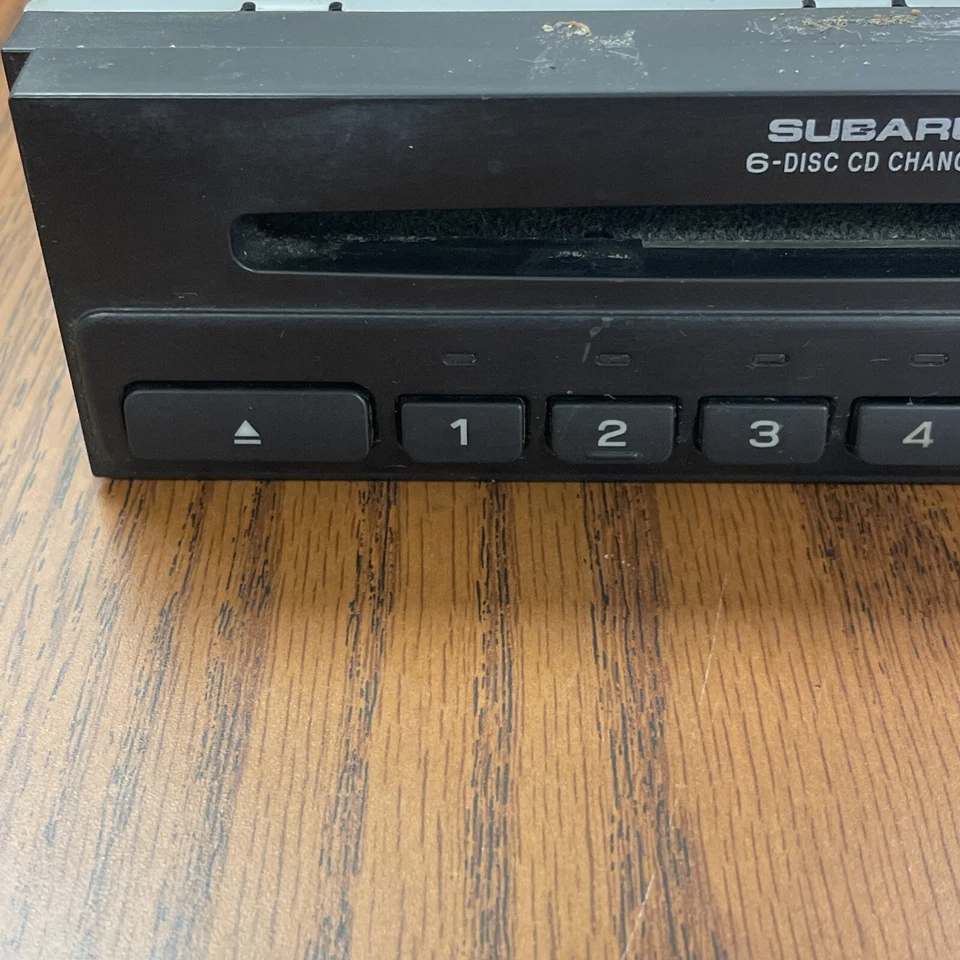 2000 2004 Legacy 2003 2005 Baja 2001 2002 Forester 6 discos cambiador de CD en tablero OEM Foto 4 de 4