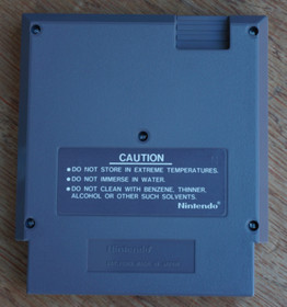 Golf NES, Mattel, Rare 5-Screw Cartridge, In Box And With Manual / Poly