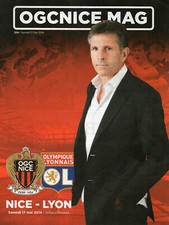 OGC NICE v OLYMPIQUE LYONNAIS - LIGUE 1 - 17 MAY 2014 - GOOD CONDITION 