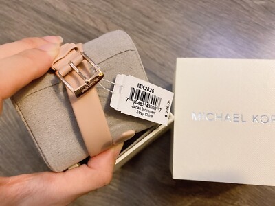 Michael Kors MK2826 Drew Blush Pink Leather Double Wrap Rose Gold Watch Michael Kors MK2826 Drew Blush Pink Leather Double Wrap Rose  main image 3