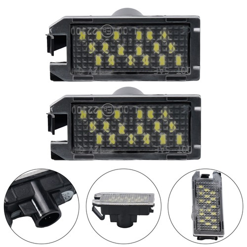 Precise Parameter Design 2Pcs Car Rear LED License Plate Light for FIAT 500 - Picture 11 of 12