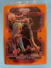 Tiffany Hayes – 2022 Prizm WNBA #86 Orange parallel /49 (Dream)