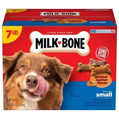 Crunchy Peanut Butter Flavor Dog Biscuits Naturally Artificially Flavored Dog