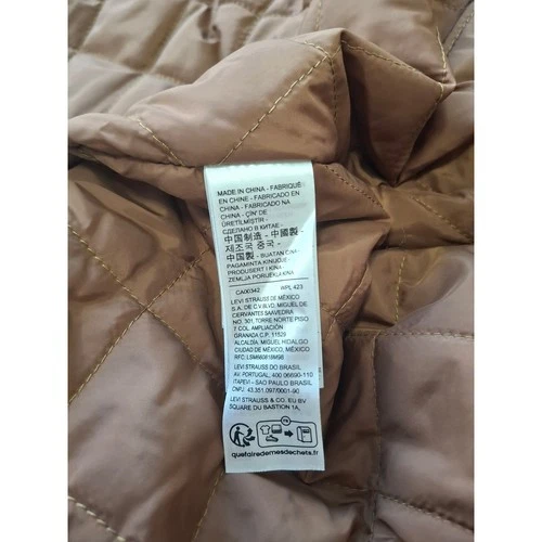NEW Levis Strauss Harrison Parka Jacket (Wild Road Brown) XXL image 17