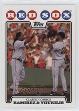 2008 Boston Red Sox Gift Set Classic Combos Manny Ramirez Kevin Youkilis #49 0h1