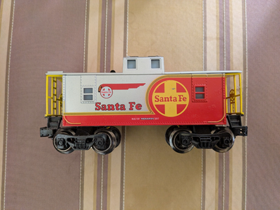#ad Menards Trains Santa Fe Caboose. No Lights? $12.00