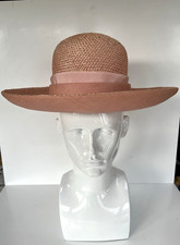 Vintage Otto Lucas Pink Hat Ladies With Pink Band & Ribbon Fortum  Mason wedding