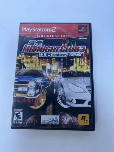 Midnight Club 3: DUB Edition - Remix Greatest Hits (Sony PlayStation 2, 2006)