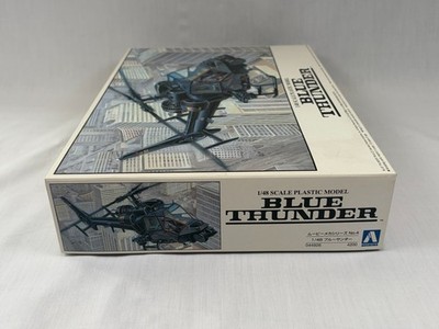 Blue Thunder 1/48 Scale Plastic Model Kit Movie Mecha NO.4 Aoshima