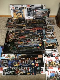 Lego Star Wars Box Collection 75159 75290 75098 75059 75331 10236 9516 9526 7879