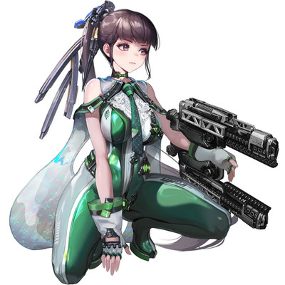 Goddess Of Victory: NIKKE Eve Stellar Blade Shooting Pose Acrylic Stand 6''