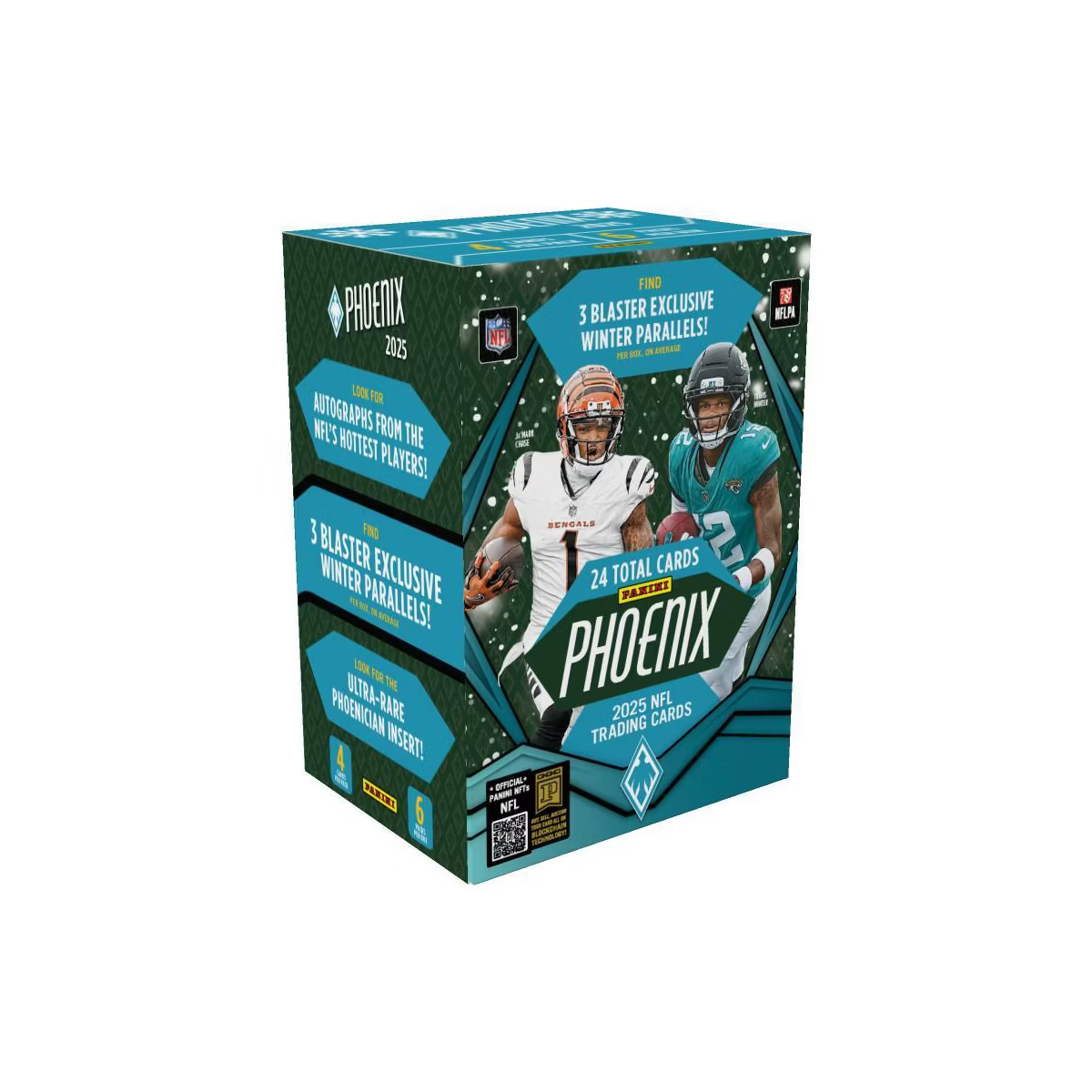 2025 Panini NFL Phoenix Football Blaster Box QTY 3 Winter