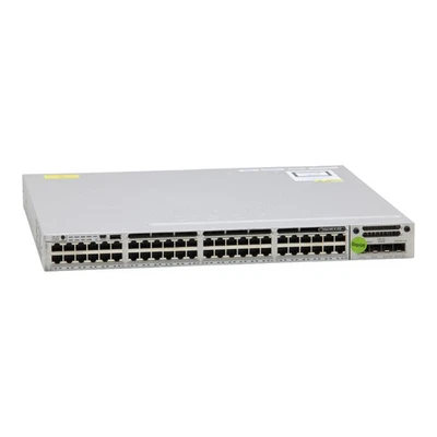 Commutateur Cisco WS-C3850-48U-S 48 ports GbE RJ-45 UPoE C3850-NM-2-10G sans ... - Photo 1/3