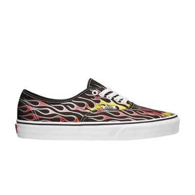 Vans Authentic MASH UP FLAMES Mens Shoes (NEW) Fire Hot Flame