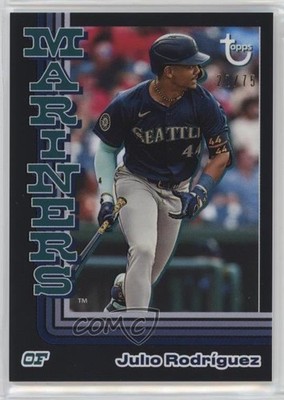 2024 Topps Brooklyn Collection Black 21/75 Julio Rodriguez Rodríguez #31 08k5